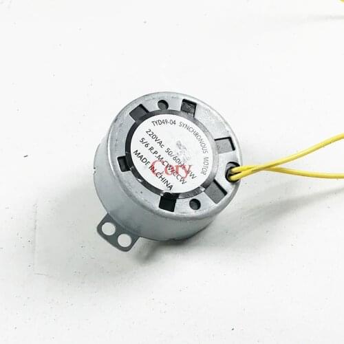 1PC CW/CCW Claw-Pole Permanent Magnet Synchronous Motor AC220-240V 50 Hz 5RPM 15RPM 33RPM Electric Heaters Round