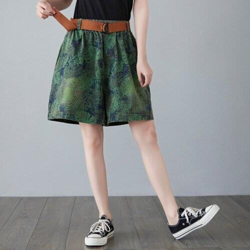 High Waisted Shorts Jeans Plus Size Summer Womens Denim Shorts Large Size XXL For Women Short Pants Women Plus Size