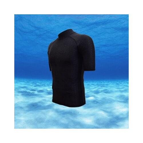 Men Snorkeling Swimming Surfing Rash Guard Quick-Dry Diving Suit Swimsuit Clothing Tight Shirts Tops Wetsuit