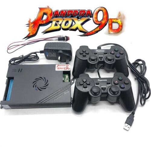 New pandora 9d/DX 2500/3000 in 1 Version Super Retro Arcade Multi Game Box DIY 3p,4p Games 1080P Output USB Handle For TV PC
