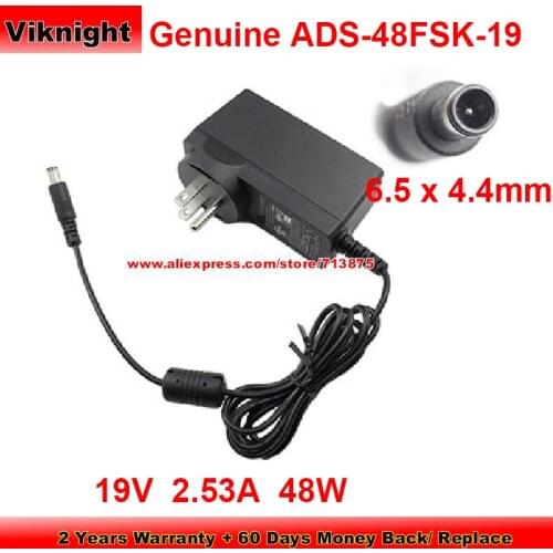 Genuine ADS-48FSK-9 19V 2.53A AC Adapter for LG GRAM 15Z960-GR3BK 15Z980 29LB451 29LB4510-PU Power Supply