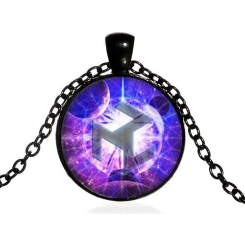 Pendant Necklace Energy Healing Necklace Reiki Master Sacred Fractal Geometry Jewelry Necklace Women Used to Focus Meditation
