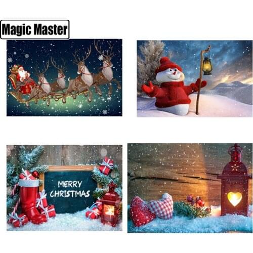Full Square/Round Drill 5D DIY Diamond Painting "Christmas scenery"Embroidery Cross Stitch Home Decor Gift