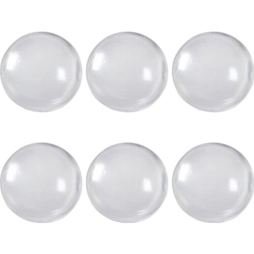 Silicone Door Bumper Wall Protector Self Adhesive Clear Door Stopper Knob Pads Soft Reusable Rubber Wall Protector