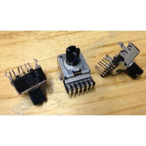 Japan NOBLE nobility RK12 type double- C50K 5MM shaft length