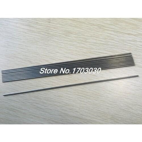 10 Pcs 300mm x 2mm Round Stainless Steel Straight Rod Bar for RC Toy Car