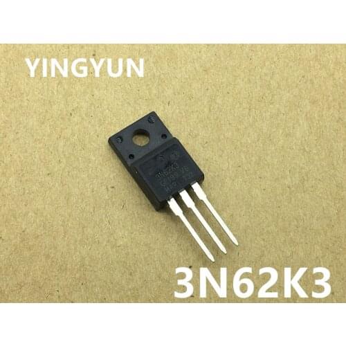 10PCS/LOT 3N62K3 STF3N62K3 TO-220F 2.7A 620V