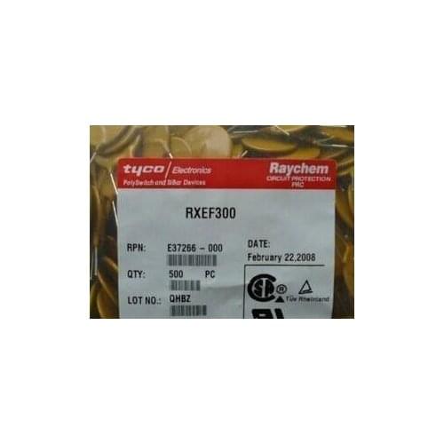 500PCS x RXEF300 60V 72V 3A PTC Resettable Fuse