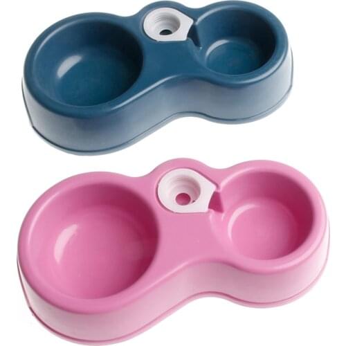 Cute Pet Dog Cat Puppy Cat Automatic Water Dispenser Food Dish Bowl Feeder New