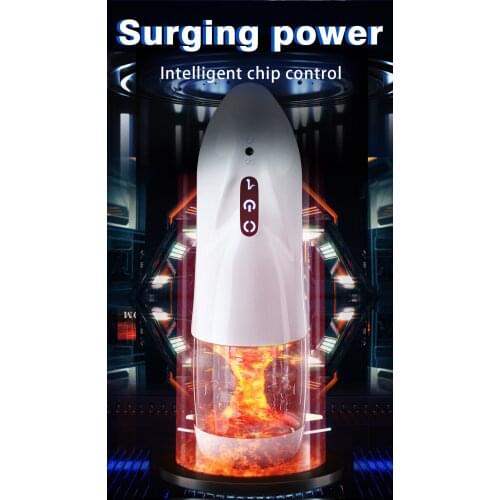 Automatic Male Masturbator Hands Free 10 adjustable frequencies Masturbator Cup Real Vagina Pocket Sex Toy for Men masturbator