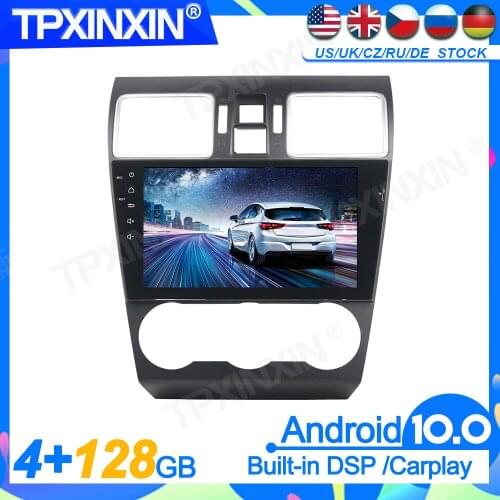 Android10.0 For Subaru Forester WRX XV 2014-2018 Head Unit Car Multimedia Player Auto Radio Tape Recorder GPS Navigation DSP IPS