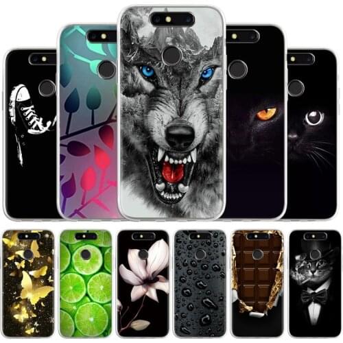 For ZTE Blade V8 Lite Case Silicone Soft TPU Cover For ZTE Blade V8 Mini Cases Cute Cat Phone Case For ZTE V8 V 8 Cover Bumper