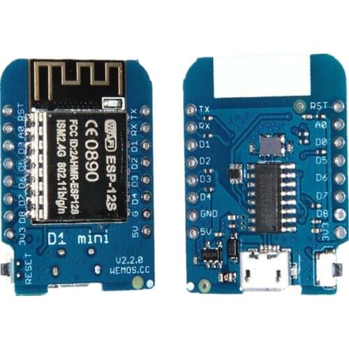 ESP-12S D1 mini V2.2.0 - Wireless IoT development board based ESP8266 4MB FLASH Report