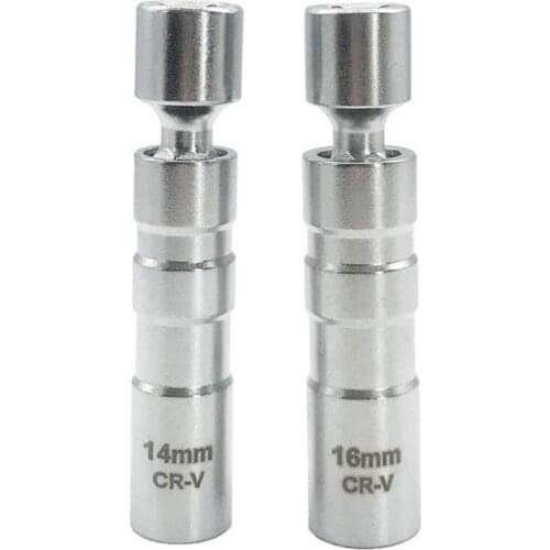 14mm/16mm Magnetic Swivel Spark Plug Socket Removal Tool for BMW 1 series E81/E87-N43B Auto Replacement Parts Ignition System