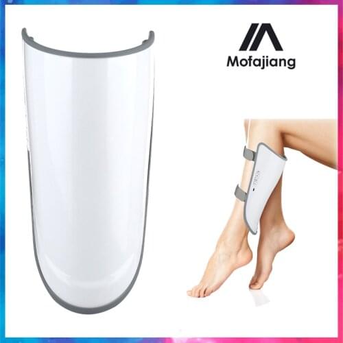 EMS Leg Massager Pressotherapy Foot Calf Massage Air Compression Circulation Knee Pad Brace Varicose Veins Physiotherapy