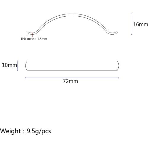 Metal Guitar Bridge String W-shape Pizz String Tool Guitar Bass Luthier Tool