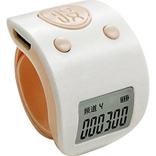Mini Digital LCD Electronic Finger Ring Hand Tally Counter 6 Digit Rechargeable Counters Clicker