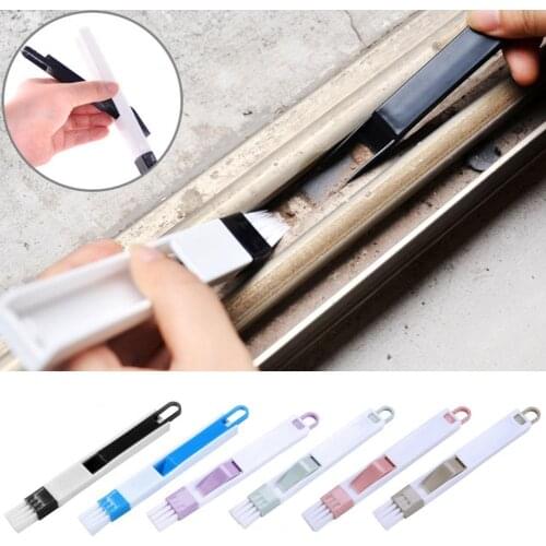 Multifunction Keyboard Window Groove Cleaning Brush Dustpan Household Clean Tool