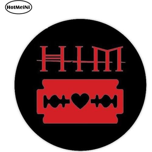 HotMeiNi 12cm X 12cm Him Razorblade Decal Funny Car Styling Sticker Waterproof Auto Motor Decoration Graphics Car Stickers