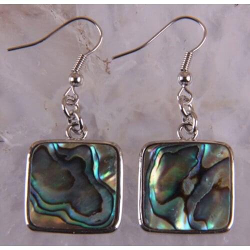 New Zealand Abalone Shell Earrings Fashion Jewelry T002