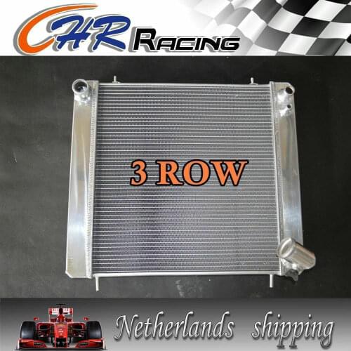 NEW 3 Rows aluminum radiator for Jaguar XKE 3.8L Series 1 S1 4.2L Manual