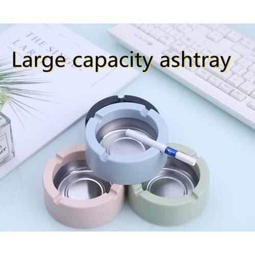 Simple Nordic Style With Smooth Lines Plastic PP Ashtray