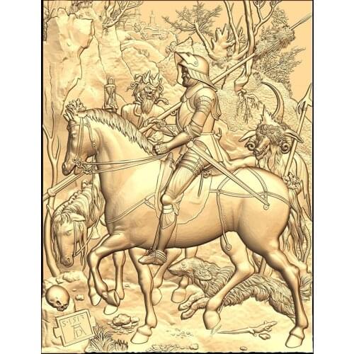 3D Relief STL Model General Soldiers for CNC Router 3D Printer Artcam Aspire Cut3d Rycar-Smerti-i-Diyavol