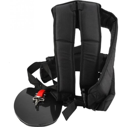 Nylon Universal Trimmer Double Shoulder Strap Mower Nylon M-shaped Belt for Brush Cutter Garden Belt Power Pruner Tools Safety