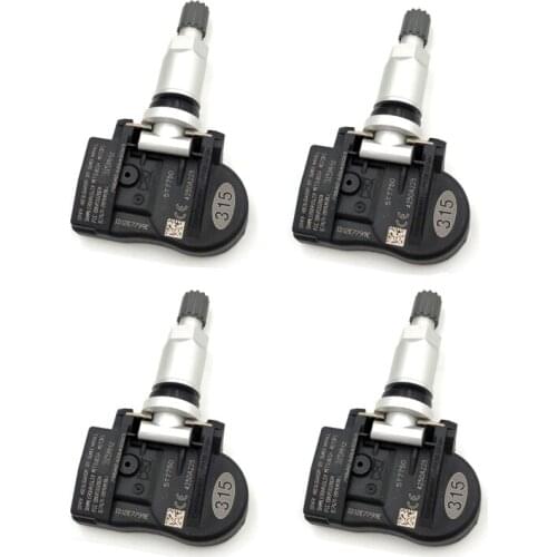 4pcs 4250A225 Tire Pressure Monitor SensorTPMS For Mitsubishi Lancer Outlander Chrysler Dodge Jeep