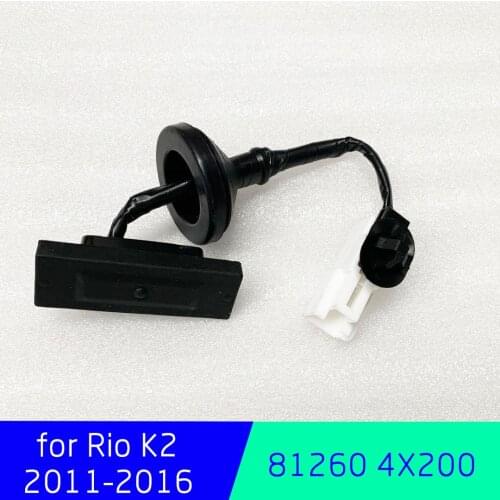 81620-4X200 for Kia Rio k2 2011-2016 Genuine Tailgate open button Trunk Lid Outside Handle Switch button 812604X200