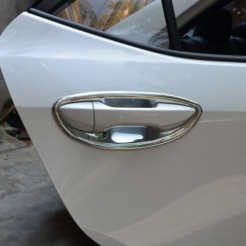 ABS Plastic for Toyota corolla 2014 2015 car accessories Car Front Mesh Grille Bumper car logo frame cover trim