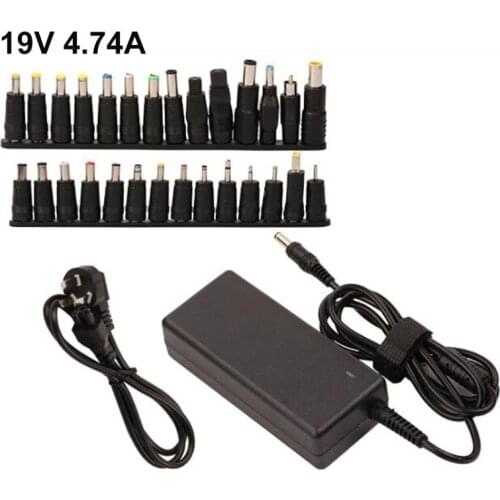 AC 19V 4.74A 90W Power Adapter supply Charger transformer For Acer Asus Dell HP Lenovo Samsung Toshiba Laptop 18.5V 19.5V 20V s1