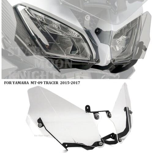 Motorcycle Accessories Grille Headlight Protector Guard Lense Cover For YAMAHA MT-09 TRACER 2015 2016 2017 MT09 Tracer