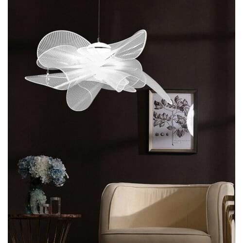 Colorful Artist Flower Chandelier Indoor Lamps for Living Room Restaurant Bedroom Ceiling Chandelier Lighting Dia50/78cm