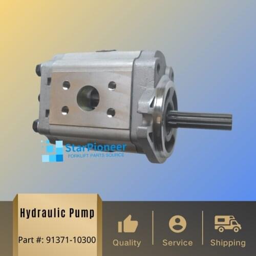 Forklift part Hydraulic pump Gear pump 4G63 , 4G64 Part number 91371-10300, 91371-00300 , 91571-10100