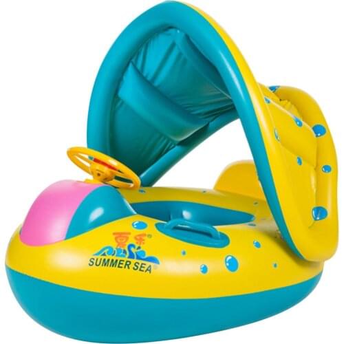 Kids Shark Inflatable Swimming Ring Babyfloat Summer Swimming Pool Accessories Safety Childrens Pool Inflatable Buoy Baby Float