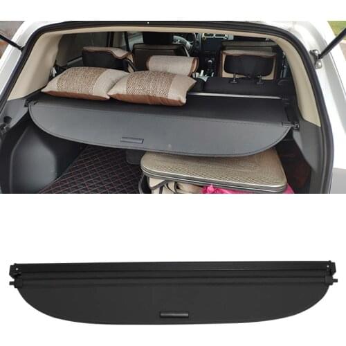 For Mitsubishi Outlander Sport ASX RVR 2013-2021 Black Retractable Rear Boot Trunk Luggage Security Shield Cargo Cover