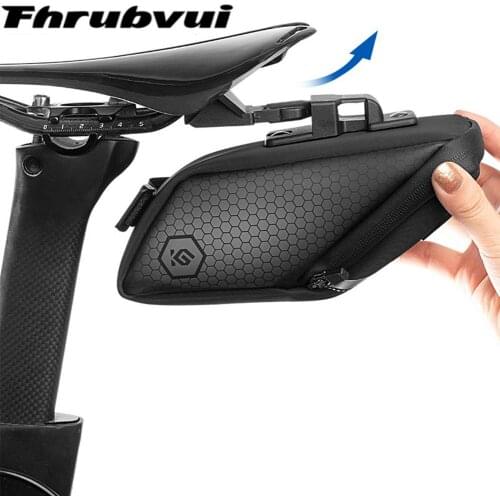 Hot Bicycle Saddle Bag For Refletive Rear Seatpost Bike Bag Rainproof Reflective Light Cycling Bag Bicycle Accessories