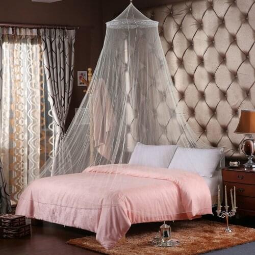 Sweet Style Dome Bed Canopy Mosquito Mesh Net Netting Summer Sleeping Hanging Bed Tent for Single to Queen Size Beds