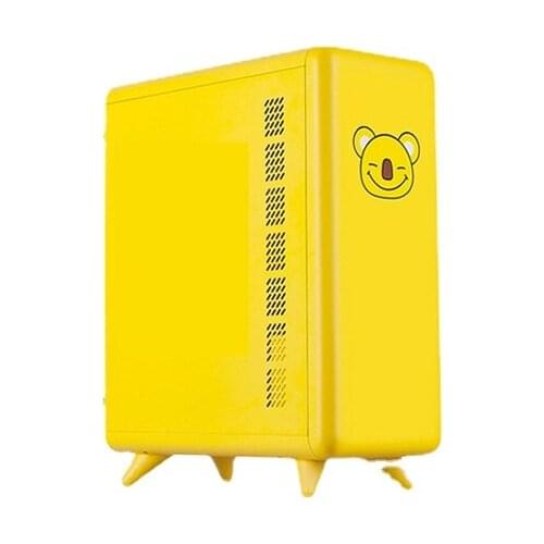 Lemon Yellow/Cherry Blossom Powder Computer Table-Type Box RGB Cute Desktop Cooling Host
