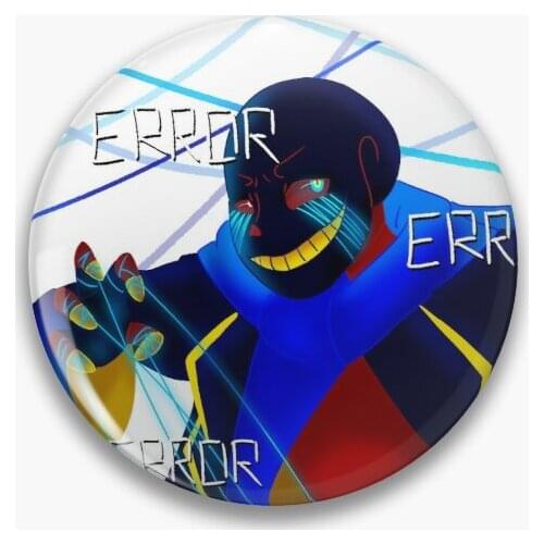 Errorsans Antivoid Soft Button Pin Badge Jewelry Women Lover Hat Fashion Brooch Collar Funny Metal Cartoon Clothes Gift