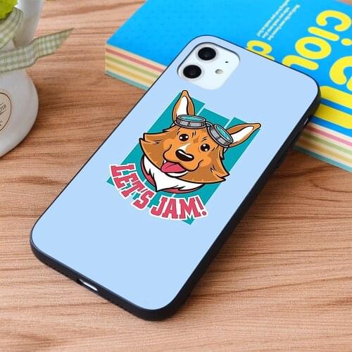 For iPhone Lets Jam Soft TPU border Apple iPhone Case
