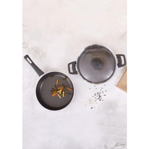 Biogranit Blackgold 3 Piece Cookware Set