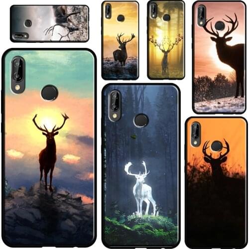 Deer Hunting Camo For Huawei P40 Lite P20 P30 Pro Mate 20 P Smart Z 2019 Nova 5T Case For Honor 8A 8X 9X 10i