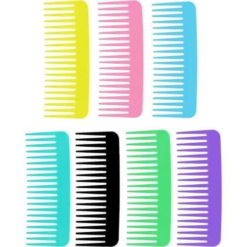 Plastic Hairdressing Comb Hair Styling Tools Promote Head Blood Circulation Hair Brushes Girls Ponytail Comb