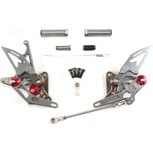 Adjustable Footrests For Suzuki GSXR 1300 2008 - 2019 Rearset GSX R GSX-R GSXR1300 Hayabusa 2010 2011 2012 2013 2014 2015 2016
