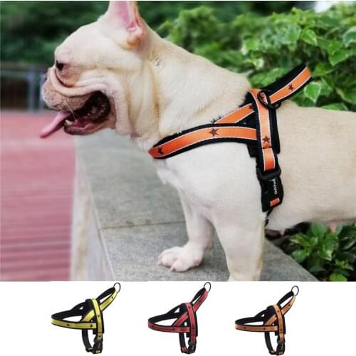 No Pull Dog Harness Adjustable Quick Fit Dog Strap Harness Easy for Walking Training Pet Dog Vest Harness wish handle