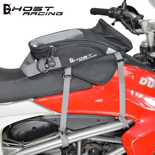 Motorcycle fuel tank bag rider waterproof travel bag portable satchel riding mobile navigation bag