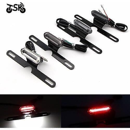License Plate LED Light MOTO For DUCATI 848 899 748 996 999 1199 1098 1198 1299 ST4 Universal Motorcycle Accessories