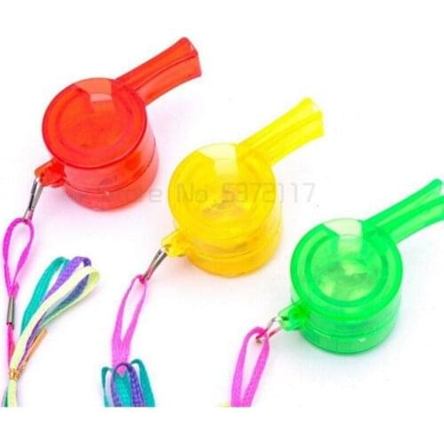 Luminous whistle childrens toy LED light bar night event supplies flash cheer props